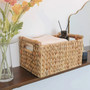 Set of 3 Water Hyacinth Storage Baskets for Organizing