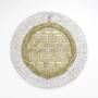 Shop Elegant Round Water Hyacinth Wall Mirror