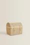 Small Rattan Storage Basket with Lid