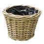 Small Rattan Wicker Planter Basket Set for Garden