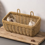 Sturdy Rustic Wicker Hanging Flower Basket