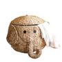 Unique Elephant Basket for Baby Room Decoration