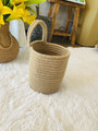 Versatile Wall Hanging Cotton Rope Basket for Kitchen Essentials