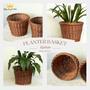 Vietnam Handwoven Rattan Planter for Home Decoration