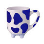 Vintage Farmhouse Cute Ceramic Mug - Cow Udder Mug for Milk