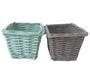 Vintage Woven Wicker Basket for Plant Pots