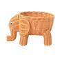 Water Hyacinth Elephant Basket for Home Decor