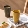 500ML Lead-free Ceramic Coffee Mugs Without Handles, Japanese Style