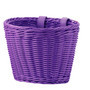 Adorable Purple Wicker Basket for Balance Bikes & Scooters