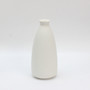 Conic Rustic Tall Ceramic Vase with Sand Glaze Finish for Home Decoration