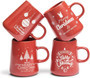 Decorative Handmade Ceramic Coffee Mugs for Holidays