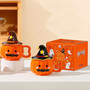 Halloween Ceramic Mug with Lid for Girls Occasion Gift | Pumpkin Shaped