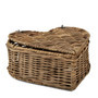 High-Quality Heart-Shaped Wicker Basket | Elegant Handwoven Storage for Gifts and Home Decor