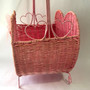 High-Quality Rattan Heart Shaped Wicker Basket for Valentine's Day