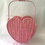 High-Quality Rattan Heart Shaped Wicker Basket for Valentine's Day