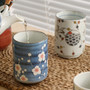 Large Capacity Japanese Art Ceramic Coffee Mugs Without Handles