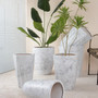 Large Ceramic Plant Pot With Farmhouse Style For Outdoor Decor