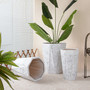 Large Ceramic Plant Pot With Farmhouse Style For Outdoor Decor