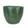 Stylish Green Ceramic Plant Pot for a Chic Indoor Garden