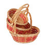 Vintage Christmas Wicker Basket | Versatile Baskets for Easter, Christmas & More