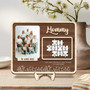 Personalized Mom Puzzle Wood Sign From Children - 'You Are The Piece That Holds Us Together'