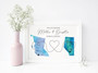 Thoughtful Long Distance Mother Canvas - Mother's Day Gift For Mom - Love Between Mother And Daughter