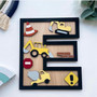 Construction Themed Boys' Wooden Sign- Personalized Nursery Name Art For Bedroom