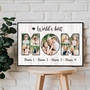 Custom Photo Canvas - Beloved Mom, Grandma Gift for Mother's Day