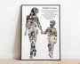 Heartfelt Custom Photo Collage Canvas for Stepped Up Mom
