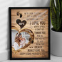 Heartfelt photo canvas for first Mother’s Day, baby photo, names and year, white wrap edges, thoughtful gift for new mom
