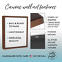 Thoughtful Personalized Wedding Vow Canvas For Bedroom DéCor
