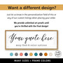 Thoughtful Personalized Wedding Vow Canvas For Bedroom DéCor