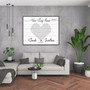 Your Song, Forever Art - Personalized Lyric Canvas for Anniversary