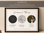 Celestial Milestones - Custom Star Map Wedding Gift Canvas