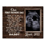 Custom Ultrasound Canvas - A Heartfelt Gift for Expecting Dads
