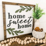 Home Sweet Home Farmhouse Wood Sign For Housewarming Or Realtor Gift - Impressive Spring Decor