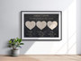 Milestone Map Canvas - Personalized First Anniversary Keepsake Milestone Map Canvas - Personalized First Anniversary Keepsake