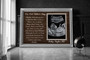 Ultrasound canvas print custom with baby's name and date, wood-framed, pregnancy reveal gift for new dad, nursery decor