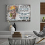 Newlywed Cartoon Canvas Art - Romantic Gift For Couples, Happy Anniversary Decor