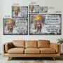 Newlywed Cartoon Canvas Art - Romantic Gift For Couples, Happy Anniversary Decor