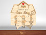 Custom Wood Sign For Couples - Relationship Milestones Decor With Icons For Home