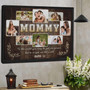 Personalized Mommy Photo Collage Canvas Wall Art For Mother's Day - Thoughtful Gift From Kids