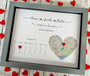Personalized Where We Met Map Canvas For Couples - Romantic Valentine's Or Anniversary Gift