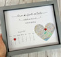 Personalized Where We Met Map Canvas For Couples - Romantic Valentine's Or Anniversary Gift
