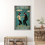 Modern Dance Canvas Art For Music Room - 'Lose Your Mind Find Your Soul' 3D Framed Wall DéCor
