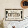 Mama's Kitchen Rustic Wood Sign - Personalized Farmhouse Decor For Mother's Day