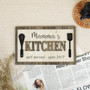 Mama's Kitchen Rustic Wood Sign - Personalized Farmhouse Decor For Mother's Day