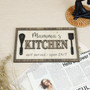 Mama's Kitchen Rustic Wood Sign - Personalized Farmhouse Decor For Mother's Day
