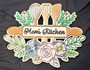 Custom Wood Kitchen Signs For Mom's Cooking Space - Hand Painted