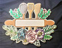 Custom Wood Kitchen Signs For Mom's Cooking Space - Hand Painted